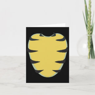 Cartão Falso Peito de Iguana Fantasia Verde Iguana Fofa A