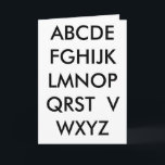 Cartão Faltando o<br><div class="desc">"U de falta".</div>