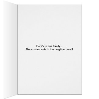 Cartão Família de Purrrfect