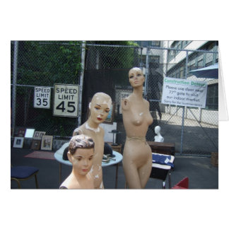 Cartão Família Mannequin 5x7
