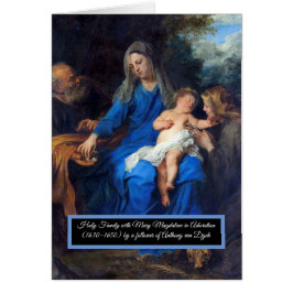 Cartão Família Santa