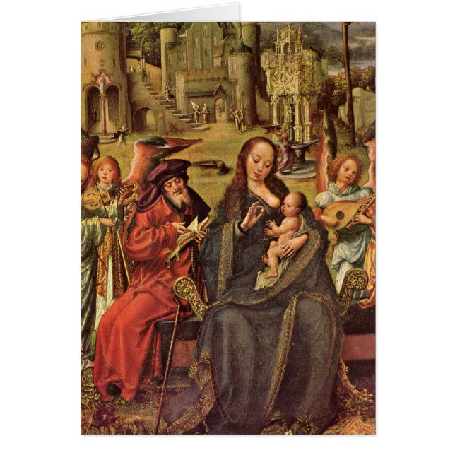 Cartão Família santamente daqui até janeiro Mabuse (Frente)