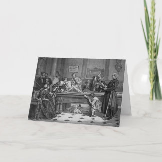 Cartão Famílias Bilhares 1891