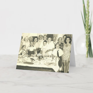 CARTÃO FAMILY BIRTHDAY PARTY!