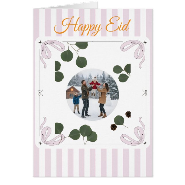 Cartão Family Christmas Invitation — Celebrate Love, Laug (Frente)