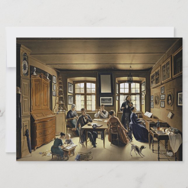 Cartão Family Concert in Basel (por Sebastian Gutzwiller) (Frente)