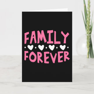 Cartão Family Forever