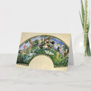 Cartão Fan depicting George Sand and her friends