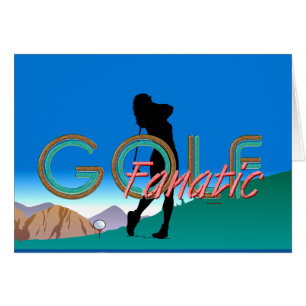 Cartão Fanático SUPERIOR do golfe