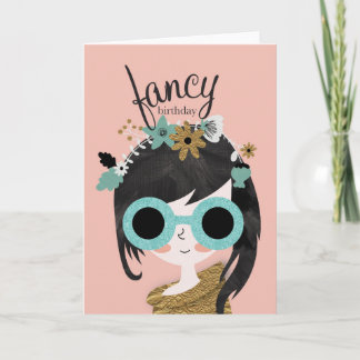 Cartão Fancy Birthday