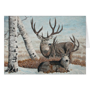 Cartão Fanfarrões nevado do cume