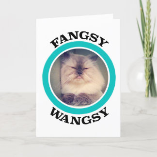 Cartão Fangsy Greeting Card
