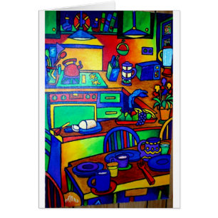 Cartão Fantasia da cozinha por Piliero