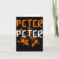 Fantasia de Casal Peter Pumpkin Eater Splash Hallo