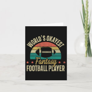 Cartão Fantasia de Futebol Fantasy Foo