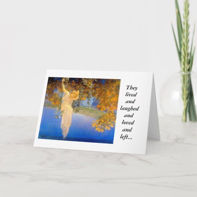 Cartão Fantasias 1913, viveram e riram e amaram… (Frente)