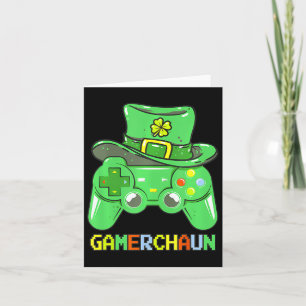 Cartão Fantasias de Leprechaun para o Dia de São Patrício