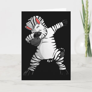 Cartão Fantasias de Zebra para Crianças Meninos Meninas I