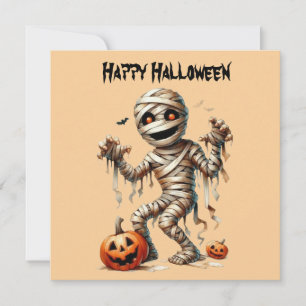 Cartão Fantasma de Halloween