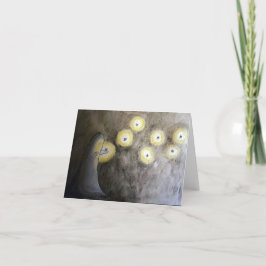 Cartão fantasma e vaga-lumes