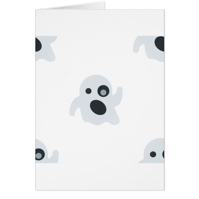 Cartão fantasma emoji (Frente)