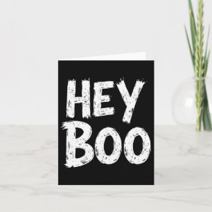 Cartão Fantasma engraçado do Boo no Halloween