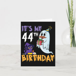 Cartão Fantasma Engraçado É a minha festa de aniversário