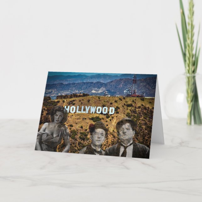 Cartão Fantasmagoria de Hollywood (Frente)