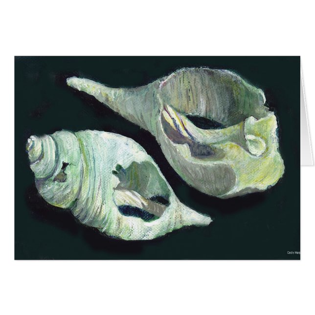 Cartão Fantasmas da chave do cedro (Frente Horizontal)