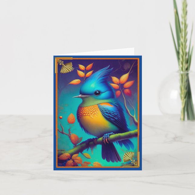 Cartão Fantasy Bird Card (Frente)