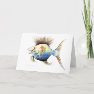 Cartão Fantasy Fish: Cod Stewart