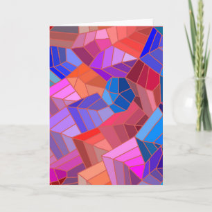 Cartão Fantasy Mounains View do Céu