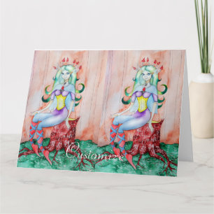 Cartão Fantasy Pixie Fairy Thunder_Cove