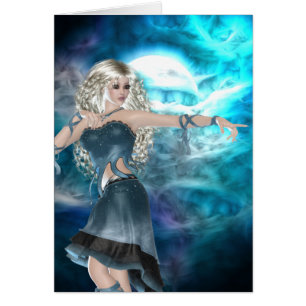 Cartão Fantasy Sky Siren