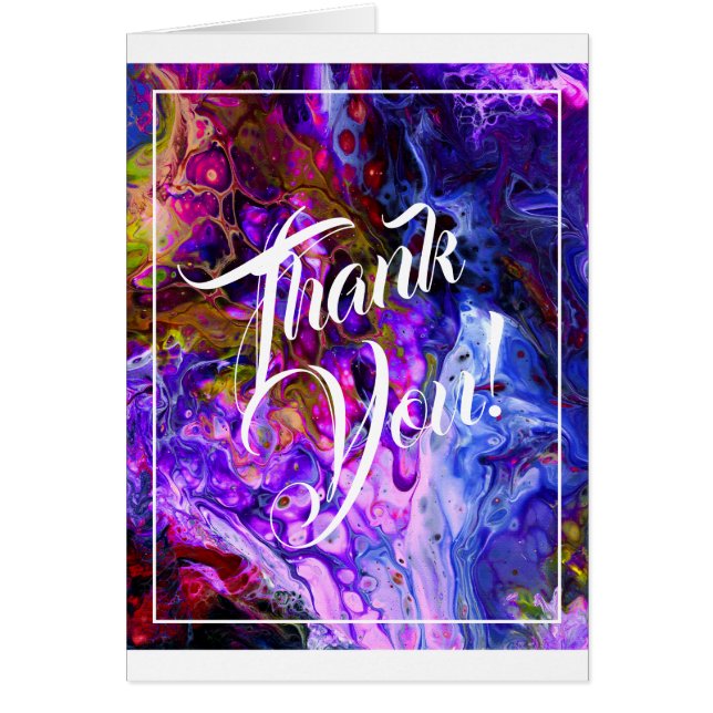 Cartão Fantasy World Obrigado (Frente)