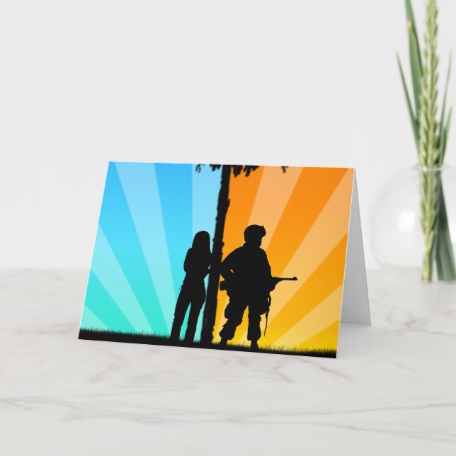 Cartão Far Apart, Close at heart (Frente)