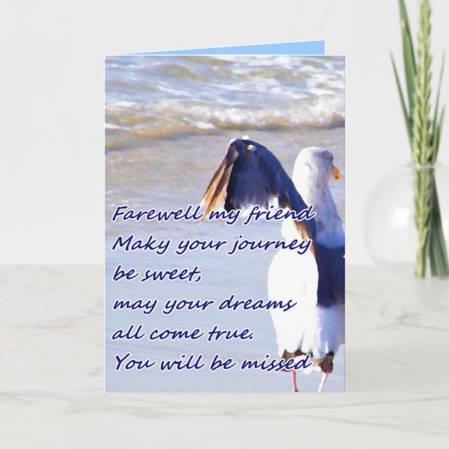 Cartão Farewell_ (Frente)