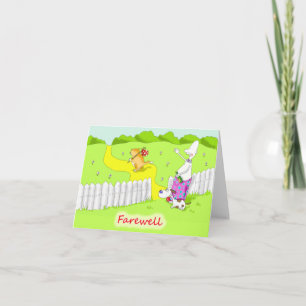 Cartão farewell