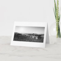 Farm Field Sympathy Card