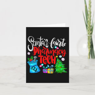 Cartão Farmácia de natal tecnológica favorita dos papais