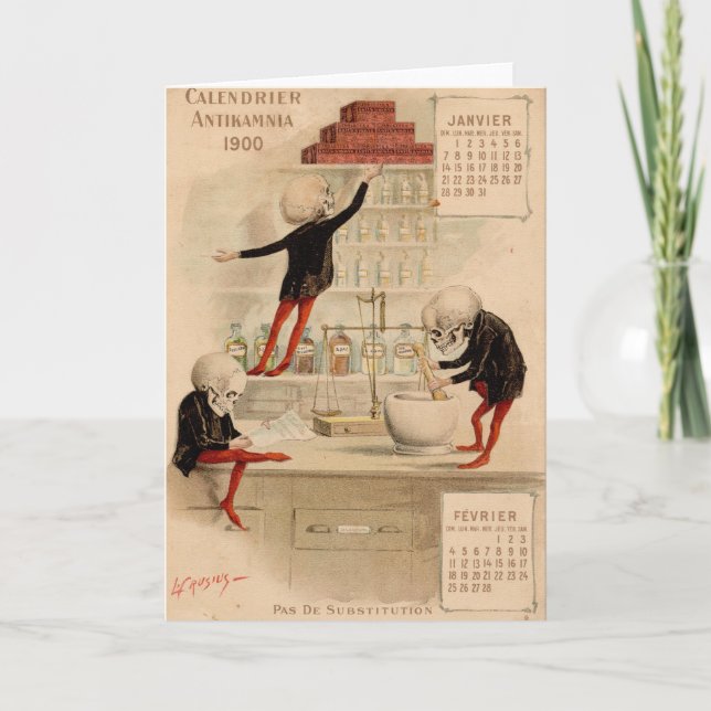 Cartão Farmácia Esquelética (Frente)