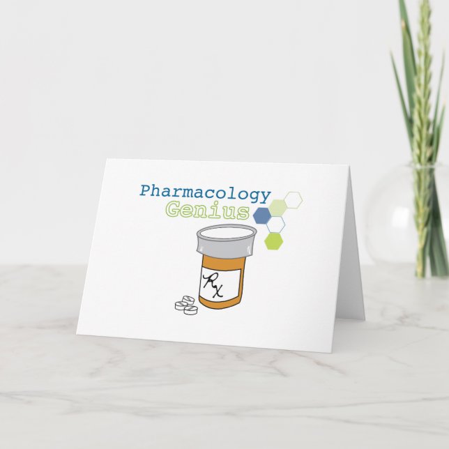 Cartão Farmacologia Genius (Frente)