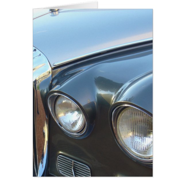 Cartão faróis do carro (Frente)