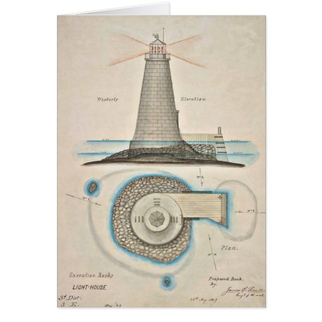 Cartão Farol 1849 (Frente)