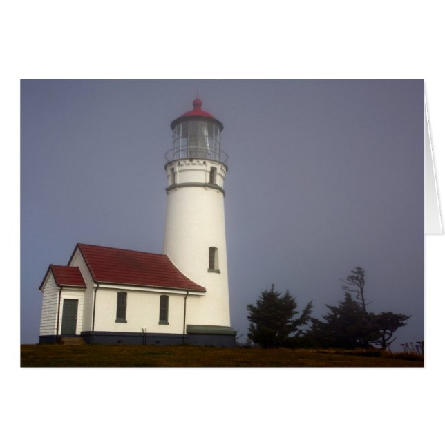 Cartão Farol, Cape Blanco, Parque Estadual Cape Blanco (Frente Horizontal)