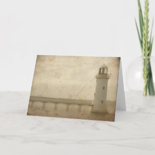 Cartão Farol com Textura