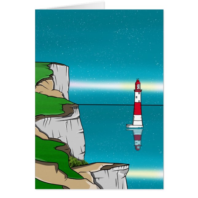 Cartão Farol da Cabeça de Embarque e Cliff Superior (Frente)