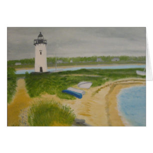 Cartão Farol de Edgartown