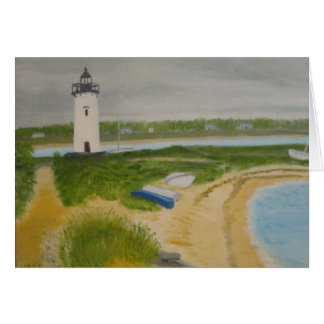 Cartão Farol de Edgartown