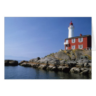 Cartão Farol de Fisgard no Fort Rodd Hill